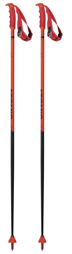 Atomic 2021 Redster RS SL Blk/Red Carbon Ski Poles NEW !! 135cm