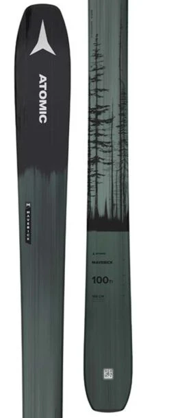 Atomic 2022 Maverick 100 TI Skis (Without Bindings / Flat) NEW !! 172cm -Atomic 22Maverick100TiFltFlp