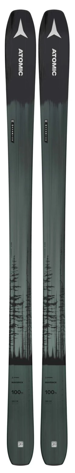 Atomic 2022 Maverick 100 TI Skis (Without Bindings / Flat) NEW !! 172cm