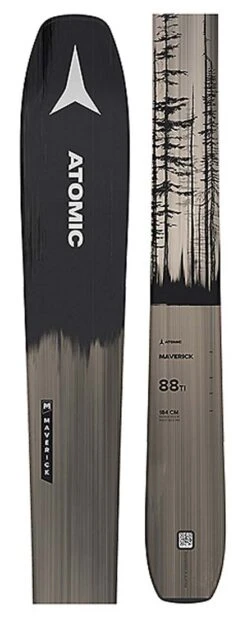 Atomic 2022 Maverick 88 TI Skis (Without Bindings / Flat) NEW !! 169cm -Atomic 22Maverick88TiFltFlp