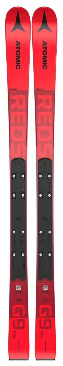 Atomic 2022 Redster G9 FIS JR GS Skis W/J-RP Plates NEW !! 124,131,138cm