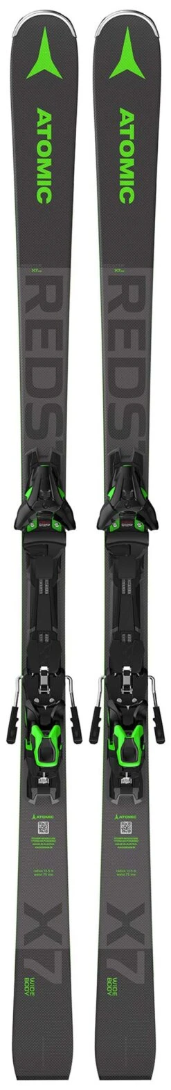 Atomic 2022 Redster Green X7 WB Skis W/ M12 GW Bindings NEW !! 152,160,168,176cm