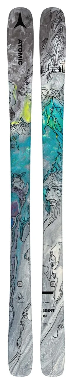 Atomic 2023 Bent 85 Skis (Without Bindings / Flat) NEW !! 160,165,170,175cm