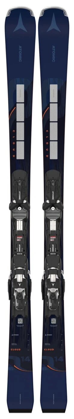 Atomic 2024 Cloud Q14 RVSK (Blue) Skis W/X 12 GW Bindings NEW !! 152,160cm