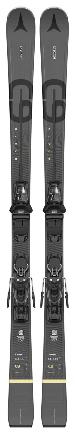 Atomic 2023 Cloud C9 Skis W/M10 GW Bindings NEW !! 150,157cm