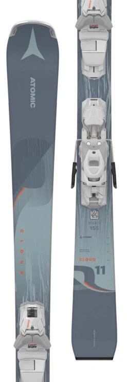 Atomic 2023 Cloud Q11 LT Skis W/M10 GW Bindings NEW !! 146,155,164cm -Atomic 23CloudQ11M10Flp