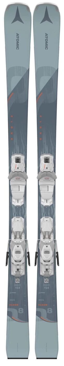 Atomic 2023 Cloud Q8 Skis W/M10 GW Bindings NEW !! 147,154cm